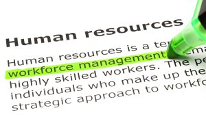 'workforce Management' Highlighted, Under 'human Resources'
