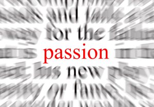 A conceptual image representing a focus on passion