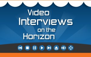 Video interview infographic section