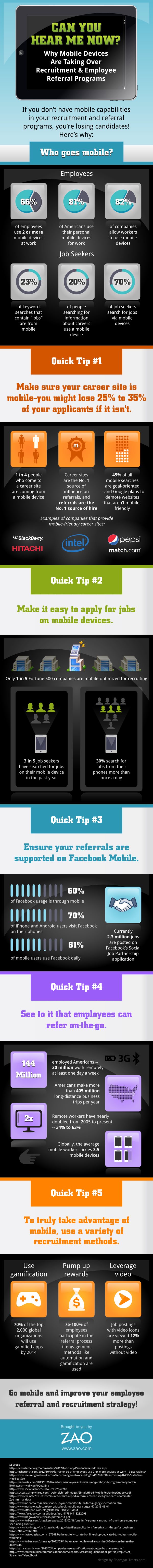 Zao Mobile Referral Infographic